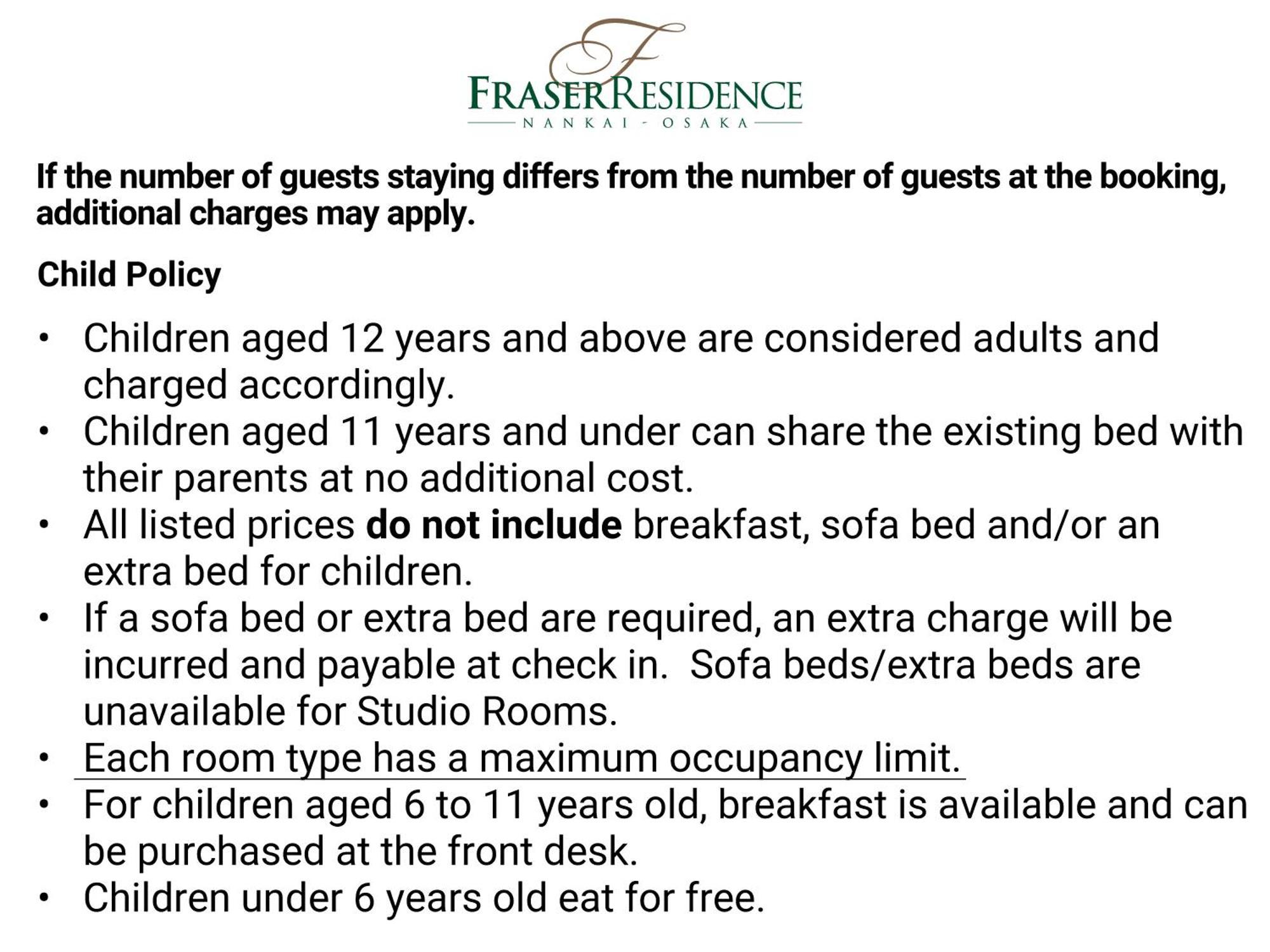 Fraser Residence Nankai Осака Экстерьер фото